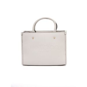 Jimmy Choo White Avenue S Tote Leather Women's Handbag
